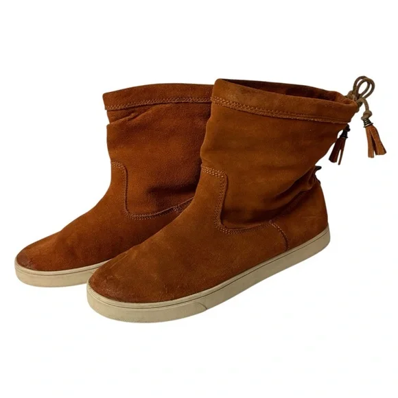 OluKai | Shoes | Olukai Kapa Moe Womens Burnt Amber Suede  display picture 3